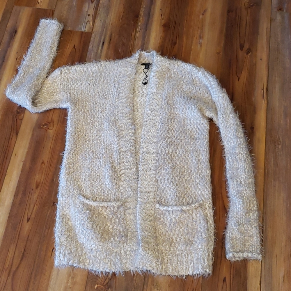 Express cream cardigan